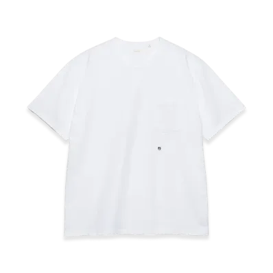 nanamica Coolmax Jersey Pocket Tee "White"
