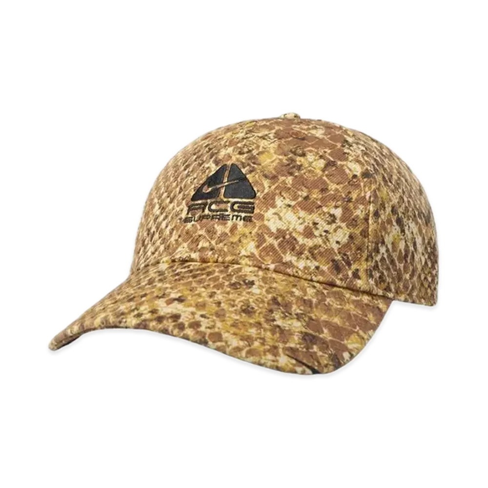 Supreme x Nike ACG Denim 6-Panel "Gold Snakeskin"