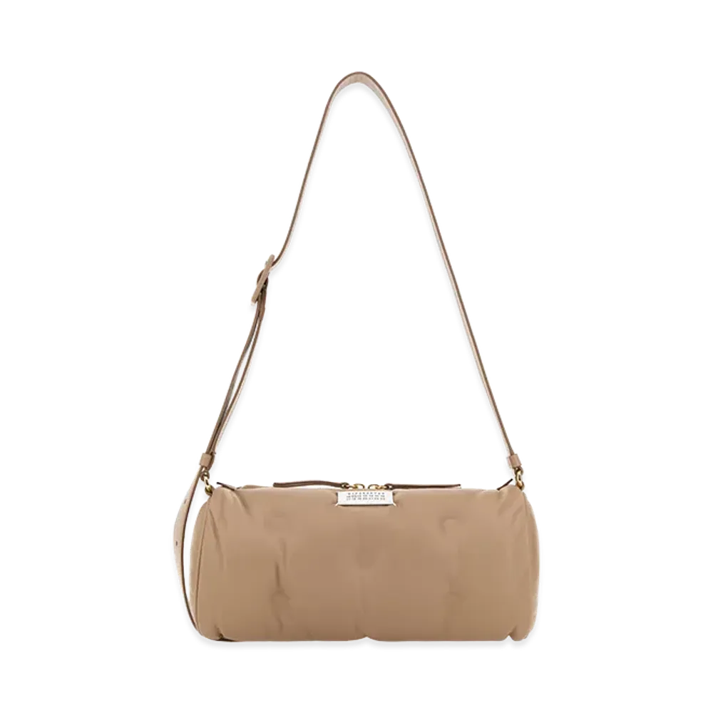 Maison Margiela Women's Powder Pink Nappa Leather Glam Slam Crossbody Bag "Pink"