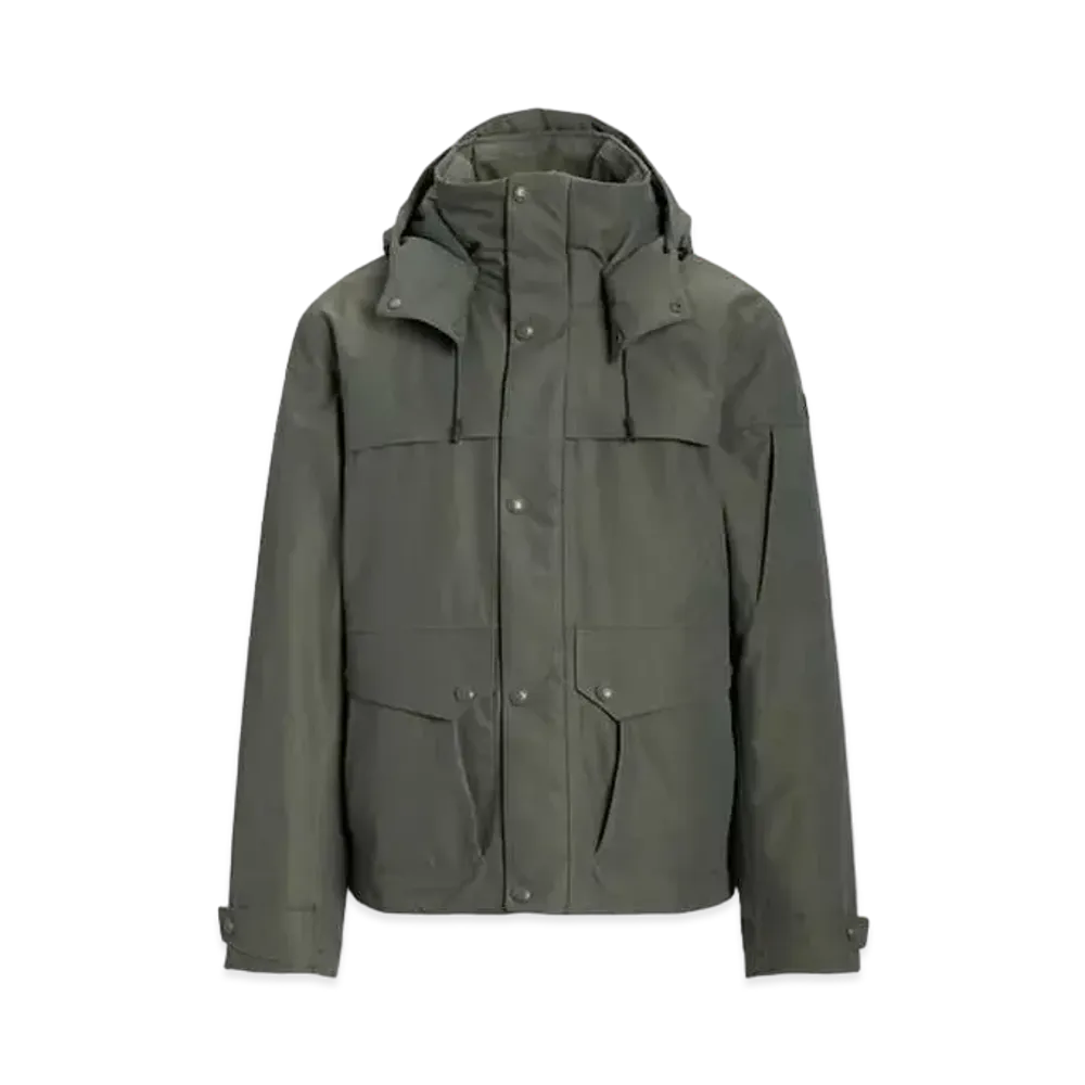 Polo Ralph Lauren Water Reperant Faille Hooded Jacket "Green"