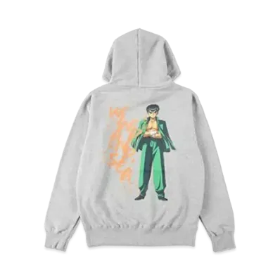 WIND AND SEA x 幽☆遊☆白書 Hoodie (Yusuke) "Gray"
