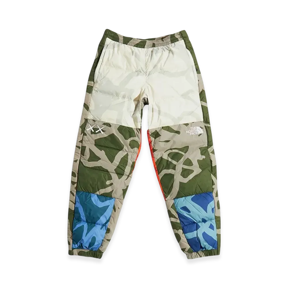 The North Face x Kaws Retro 1996 Nuptse Pants "Moonlight Ivory"