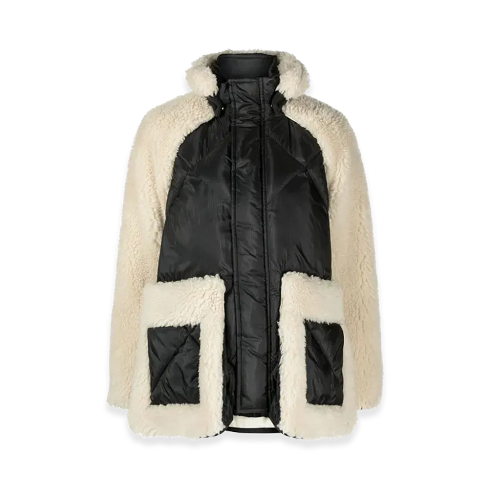 sacai Women's Coats "Black"