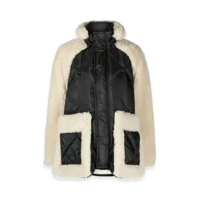 sacai Women's Coats "Black"