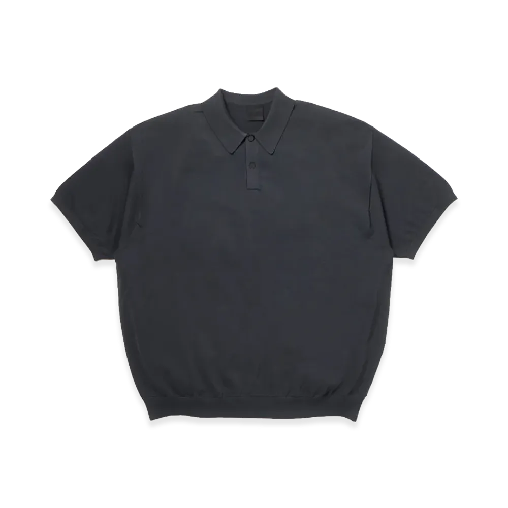 DAIWA PIER39 Tech Knit Polo S/S "Ink Black"