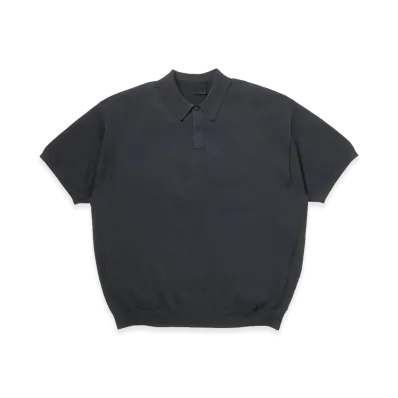 DAIWA PIER39 Tech Knit Polo S/S "Ink Black"