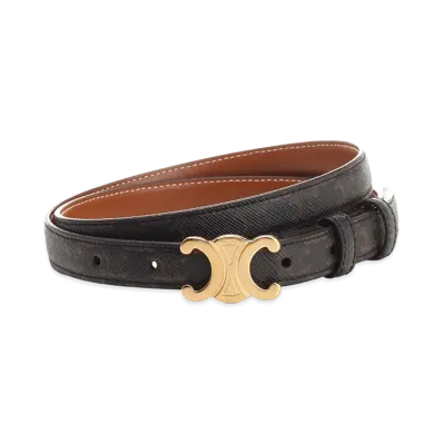 CELINE Women's Belts "Brown"