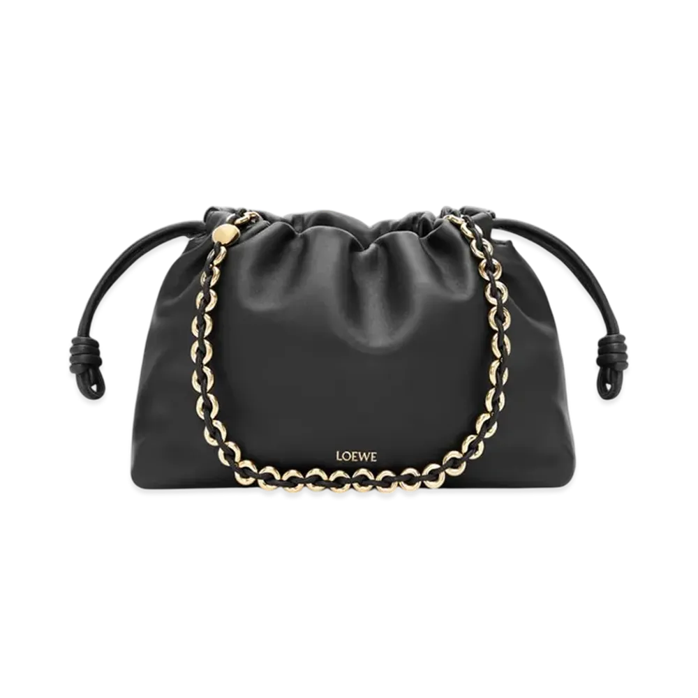 LOEWE Featherlight Puzzle Bag Mini "Black"