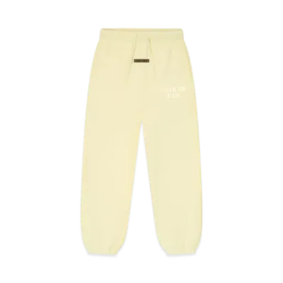 FEAR OF GOD ESSENTIALS Kids Classic Fleece Sweatpant "Garden Yellow"