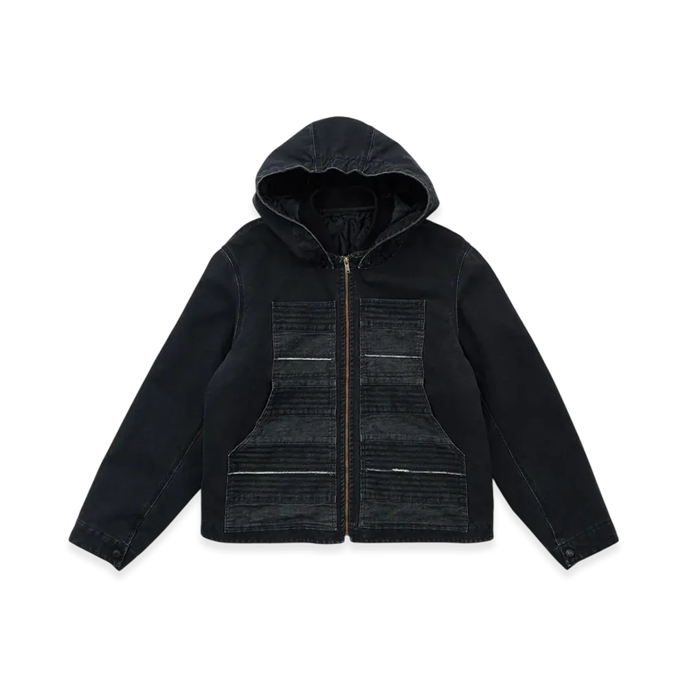 HYSTERIC GLAMOUR Hysteric Bootleg / Scratch Hooded Jacket "Black"