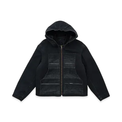 HYSTERIC GLAMOUR Hysteric Bootleg / Scratch Hooded Jacket "Black"
