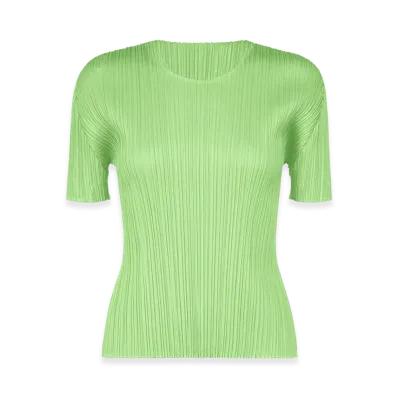 PLEATS PLEASE ISSEY MIYAKE New Colorful Basics 4 "Light Green"
