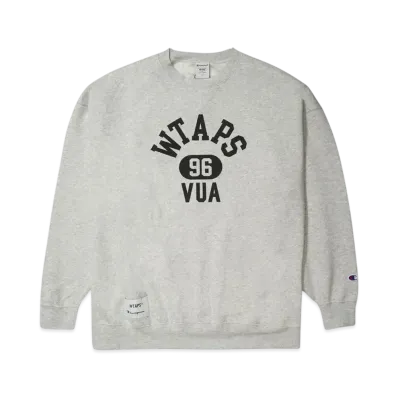 WTAPS x Champion Academy / Crew Neck / CTPL "Gray"
