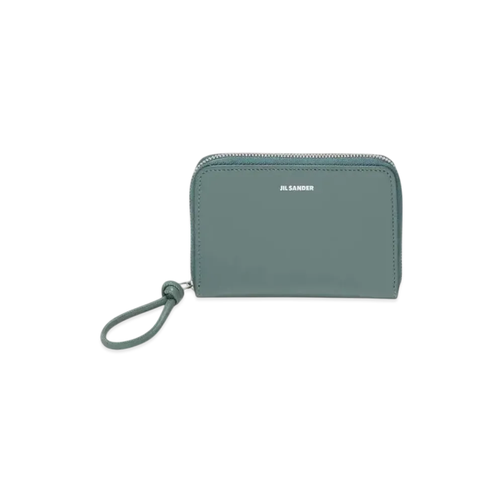 Jil Sander Giro Wallet "Seaweed"
