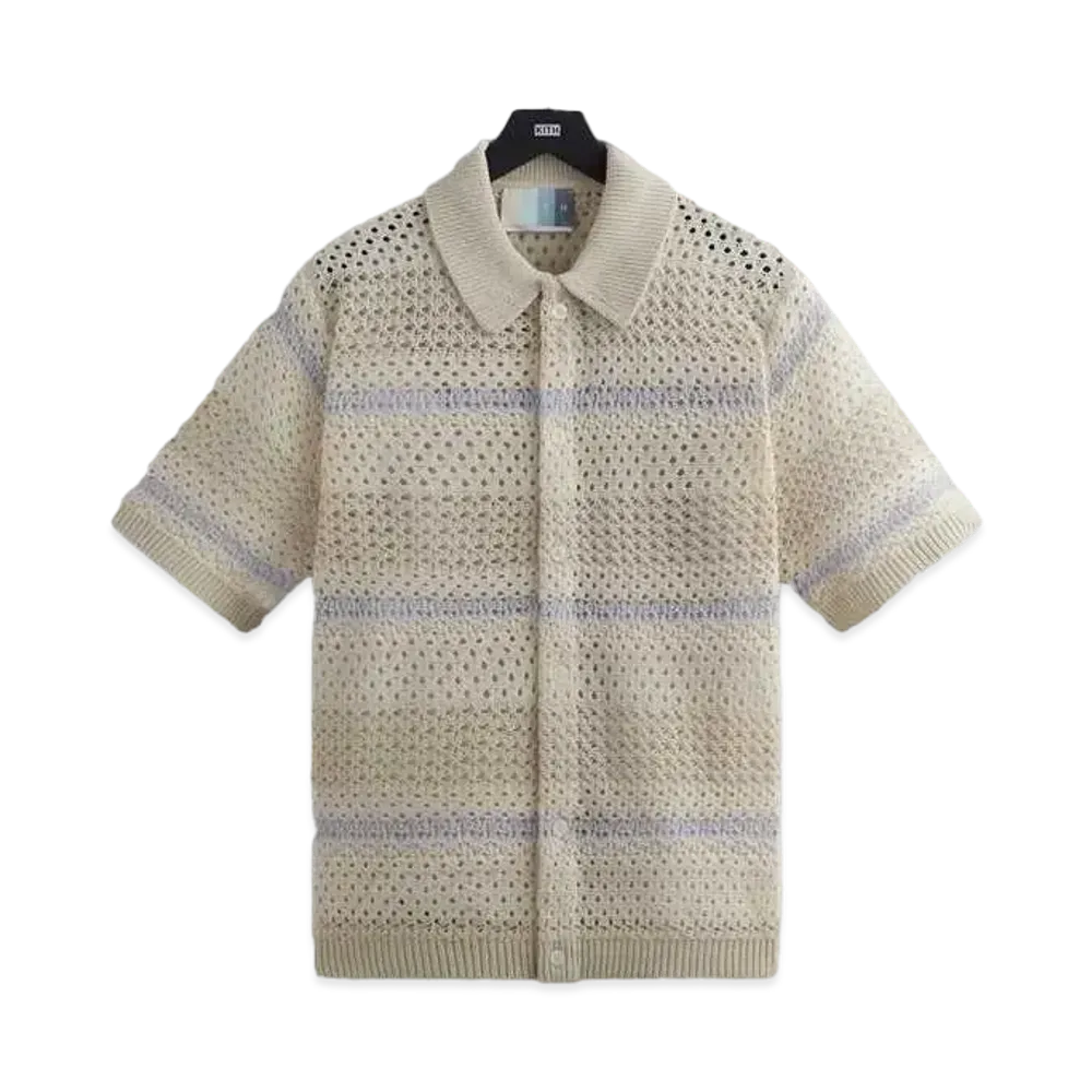 Kith Thompson Crochet Buttondown "Veil"