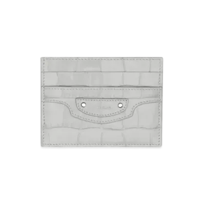 BALENCIAGA Neo Classic Card Holder "Gray"