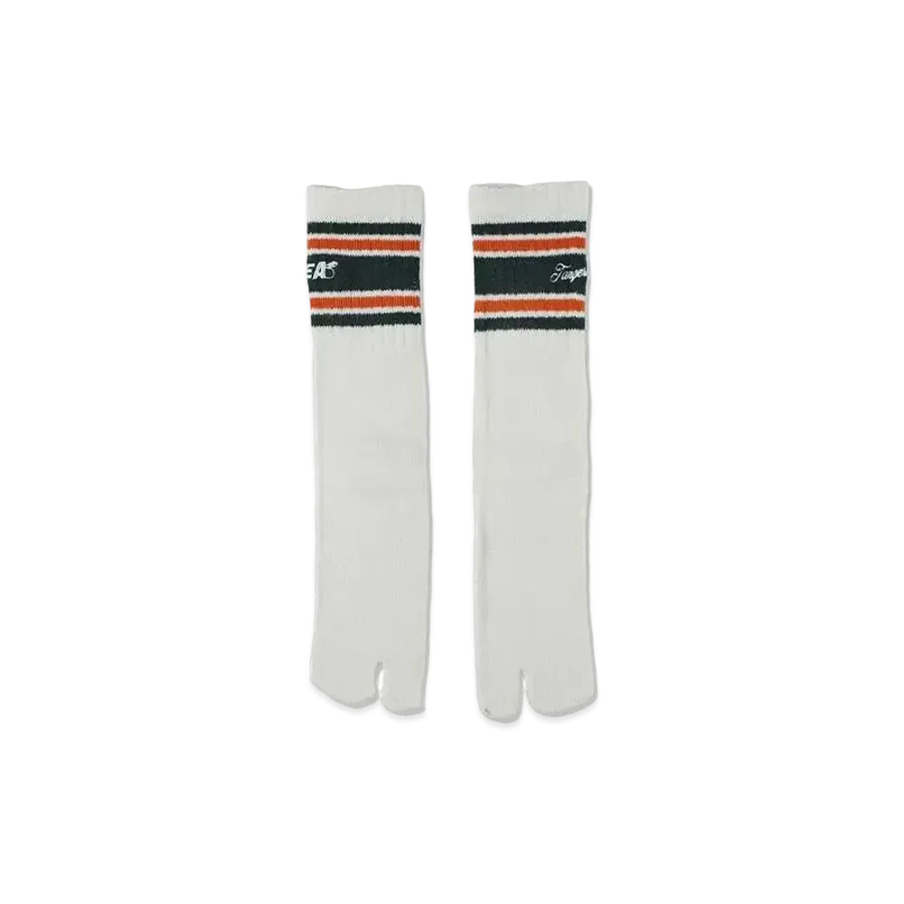 WIND AND SEA x Tangerine Tabi Socks "Green/White"