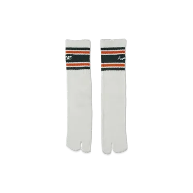 WIND AND SEA x Tangerine Tabi Socks "Green/White"