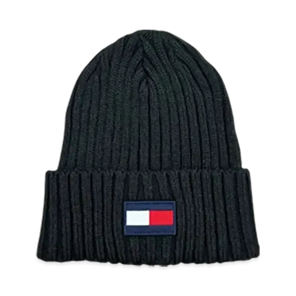 TOMMY HILFIGER Knit Cap "Black"