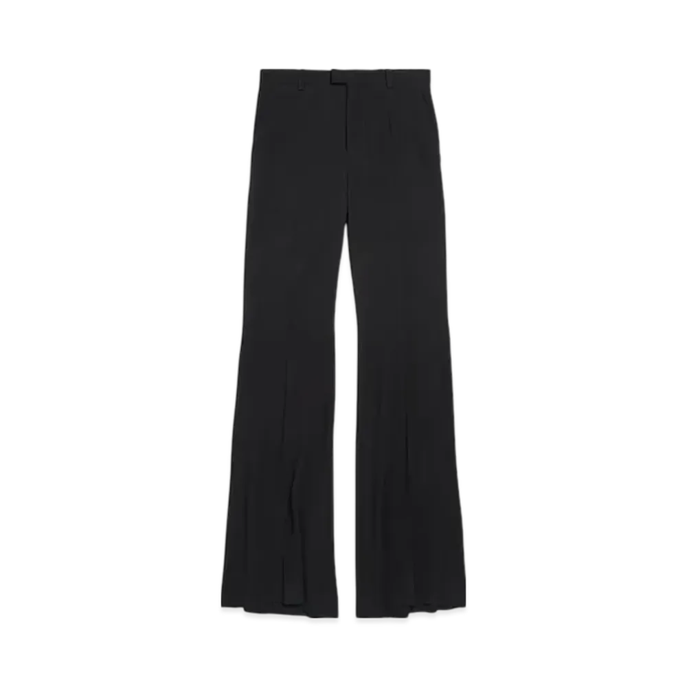 BALENCIAGA Women's Flared Pants "Black"