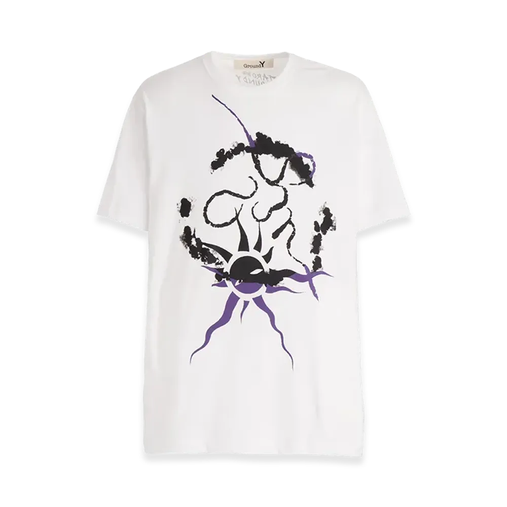 Ground Y x Taro Okamoto Graphic T-shirts "Tower of the Sun” "White"