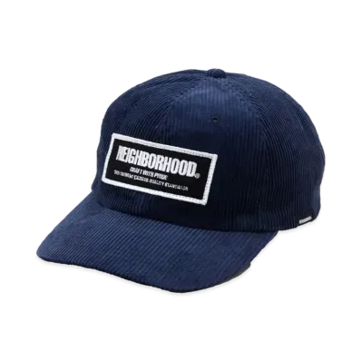 NEIGHBORHOOD Corduroy Dad Cap "Navy"