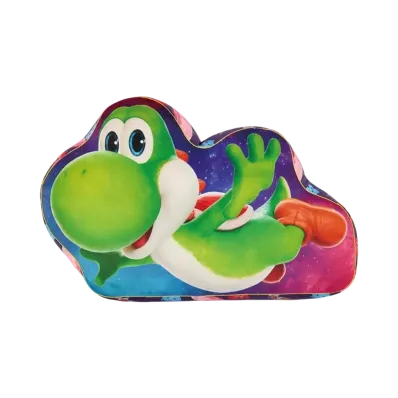 BANDAI "Ichiban Kuji" -The Super Mario Galaxy Movie- Last One Prize Yoshi Big Size Cushion