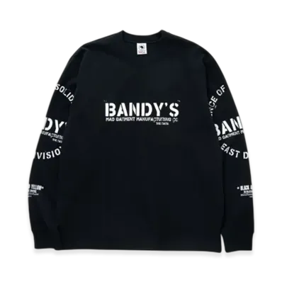 RATS Stamp Logo L/S Tee "Black"
