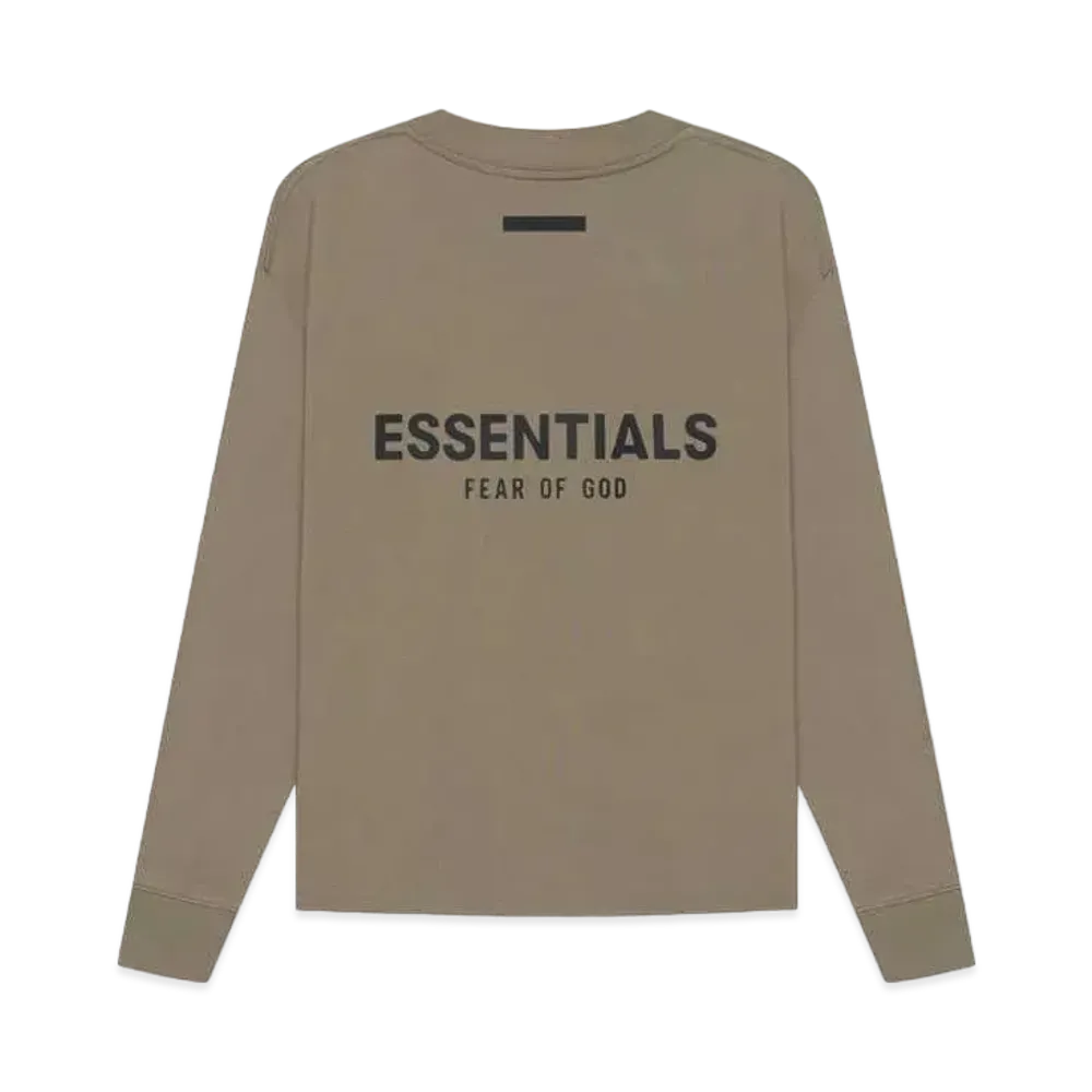 FEAR OF GOD ESSENTIALS Long Sleeve Tee "Taupe"