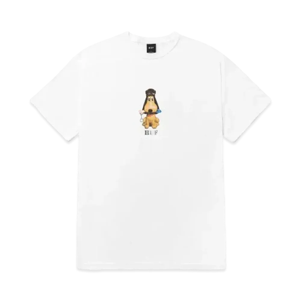 HUF Summer 24 Training Day Tee "White"