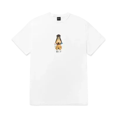 HUF Summer 24 Training Day Tee "White"