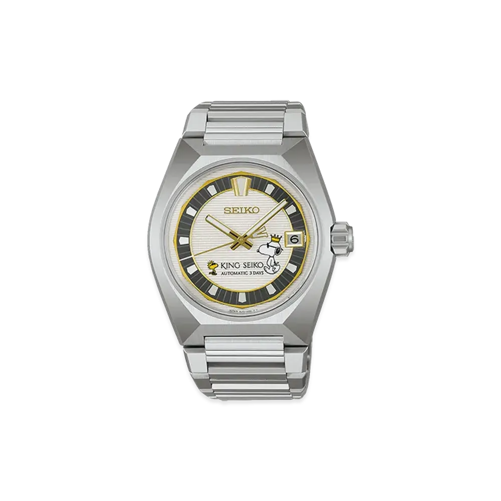 King SEIKO SDKV011 VANAC PEANUTS 75th Anniversary Limited Edition Model "Silver"