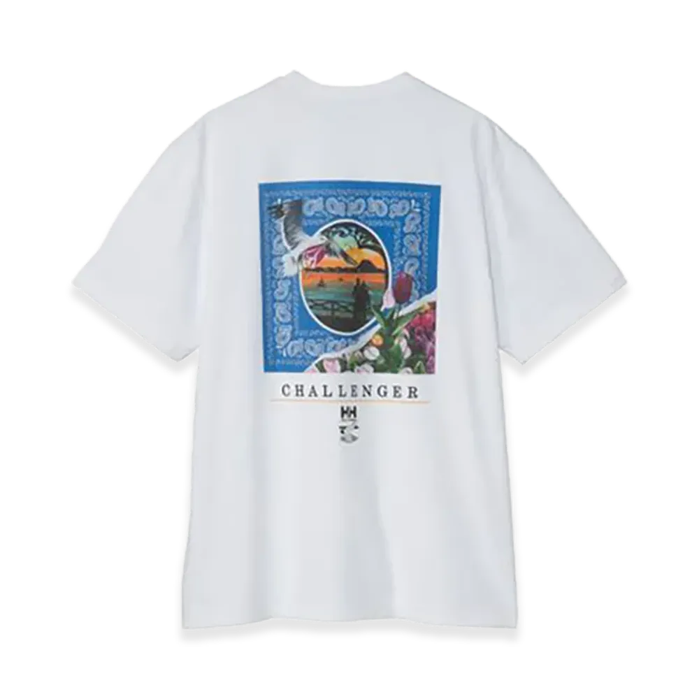 HELLY HANSEN x CHALLENGER Short Sleeve Bandana Tee (Unisex) "Clear White"
