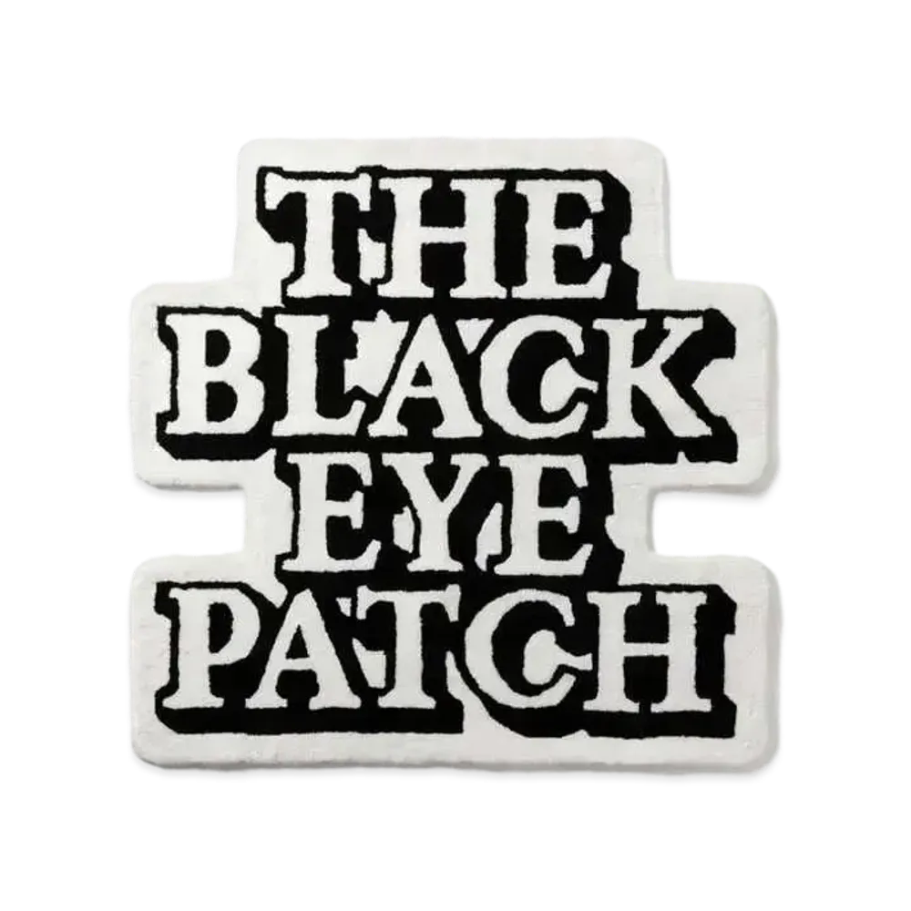 Blackeyepatch OG Label Rug Extra Large "White"
