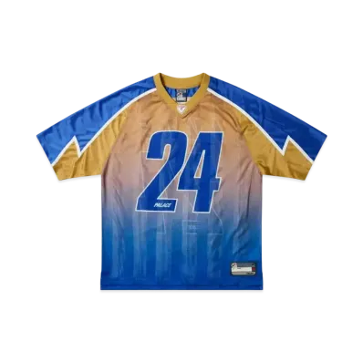 PALACE Meshy Stripe Jersey "Blue"