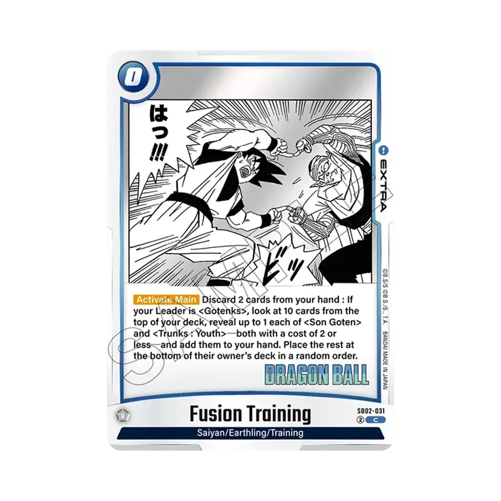 フュージョンの特訓 C [SB02-031]【英語版】(フュージョンワールド「MANGA BOOSTER 02」)