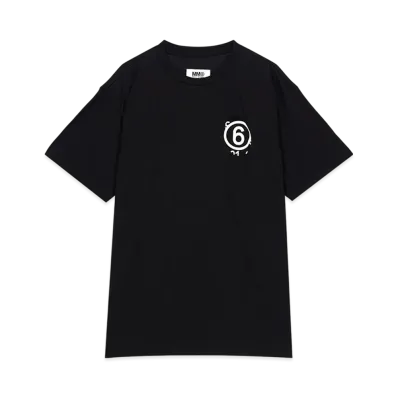 MM6 Maison Margiela Numbering Logo T-Shirt "Black"