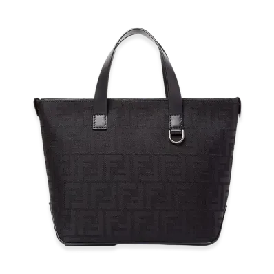 FENDI Canvas Handbag "Black"