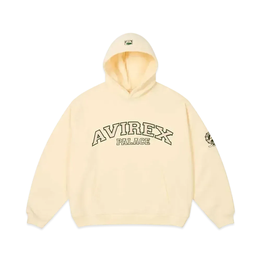 PALACE x AVIREX Hood "Off White"