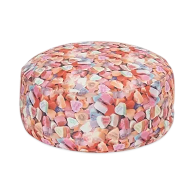 HYSTERIC GLAMOUR HYS Heart Ramune Beads Cushion S "Multi"