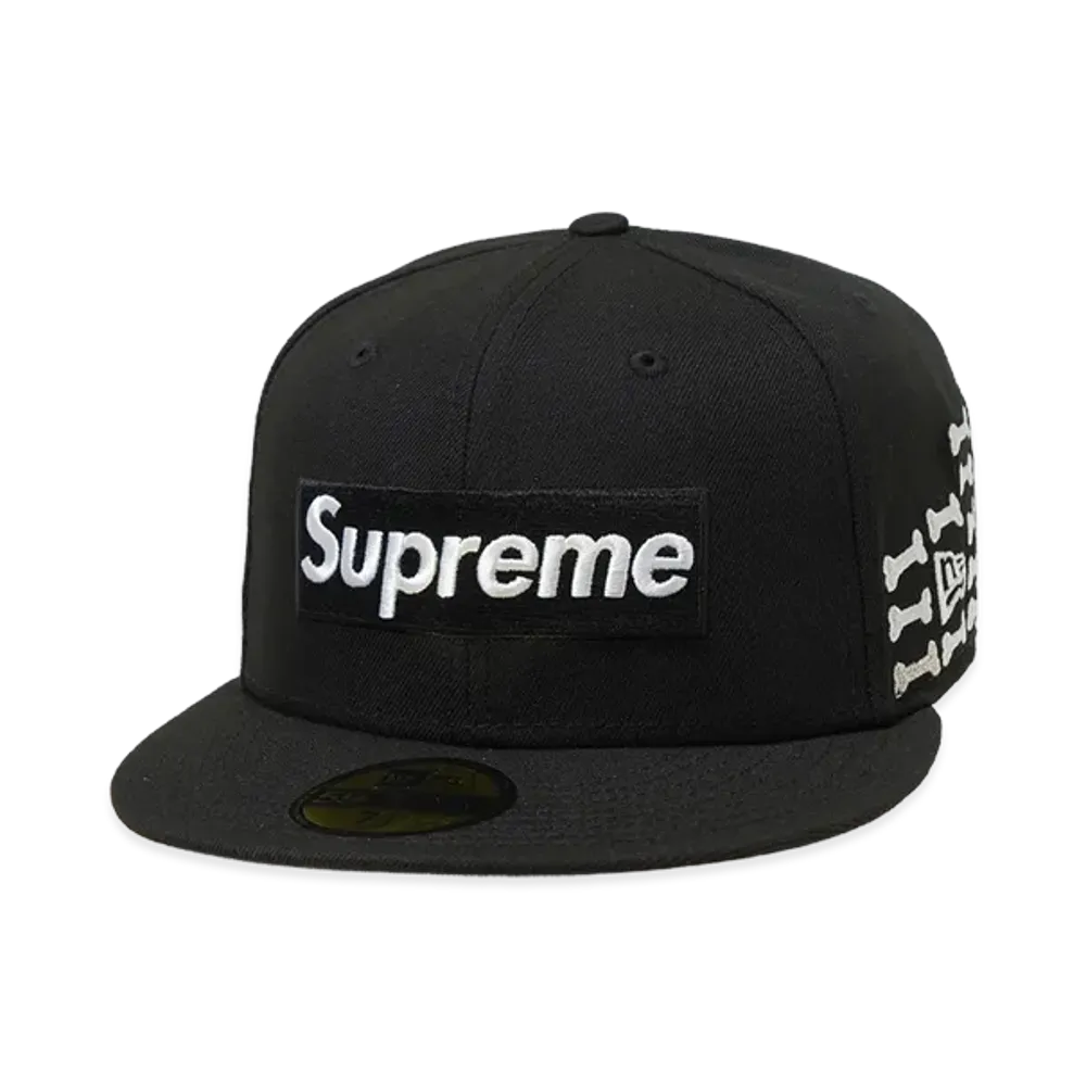 Supreme Bones Box Logo New Era "Black"