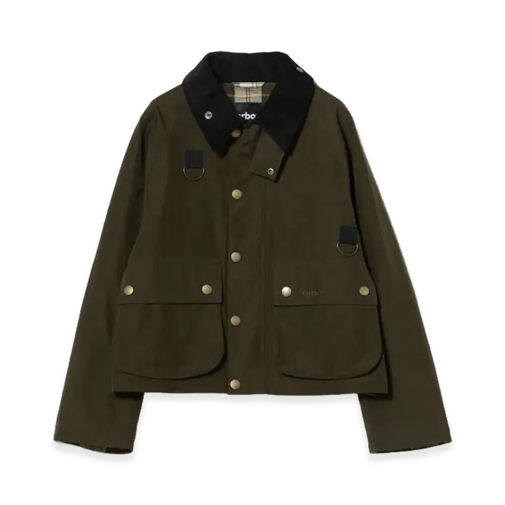 Demi Luxe BEAMS x Barbour Spey Jacket "Sage"
