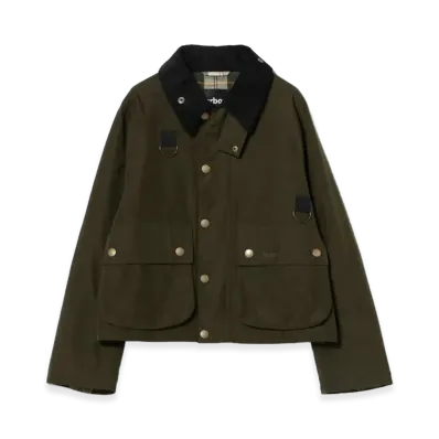 Demi Luxe BEAMS x Barbour Spey Jacket "Sage"