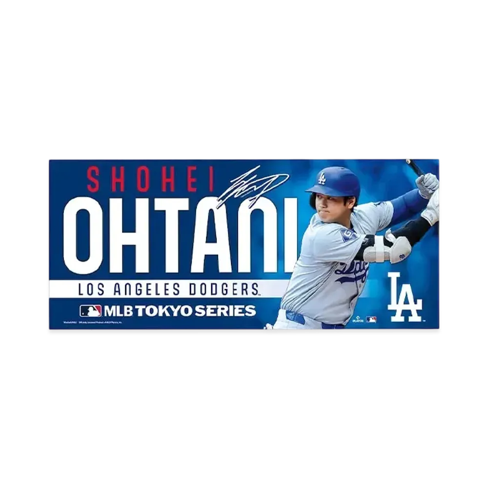 MLB Wincraft Dodgers Shohei Otani Tokyo Series Opening Game Face Towel
