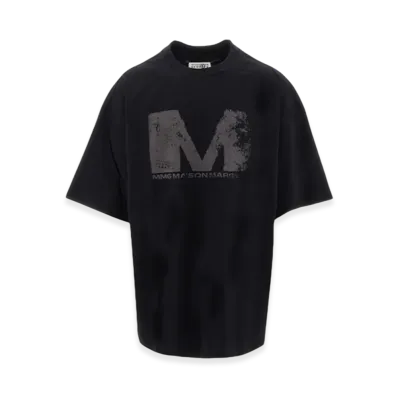 MM6 Maison Margiela M Logo T-Shirt "Black"