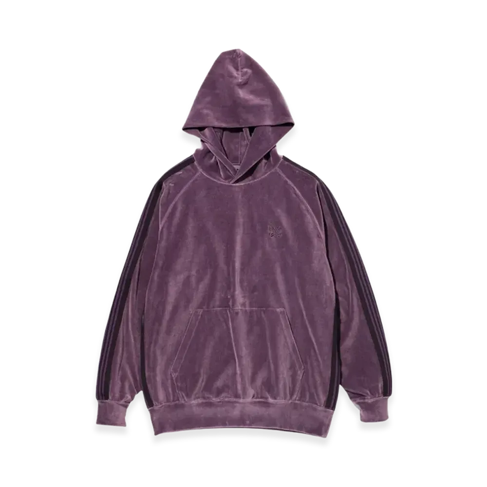 NEEDLES Track Hoodie Velour "Purple"