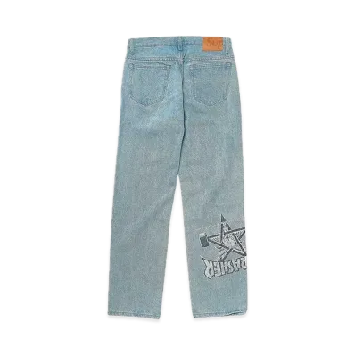 Supreme x THRASHER Regular Jean "Washed Blue"