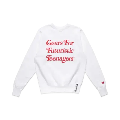 Girls Don't Cry x HUMAN MADE Crewneck Sweatshirt "White"