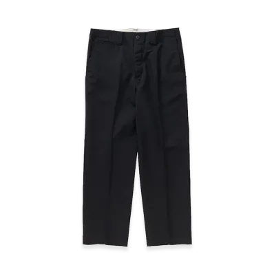 visvim Wide Chino Pants (W/L) "Black"