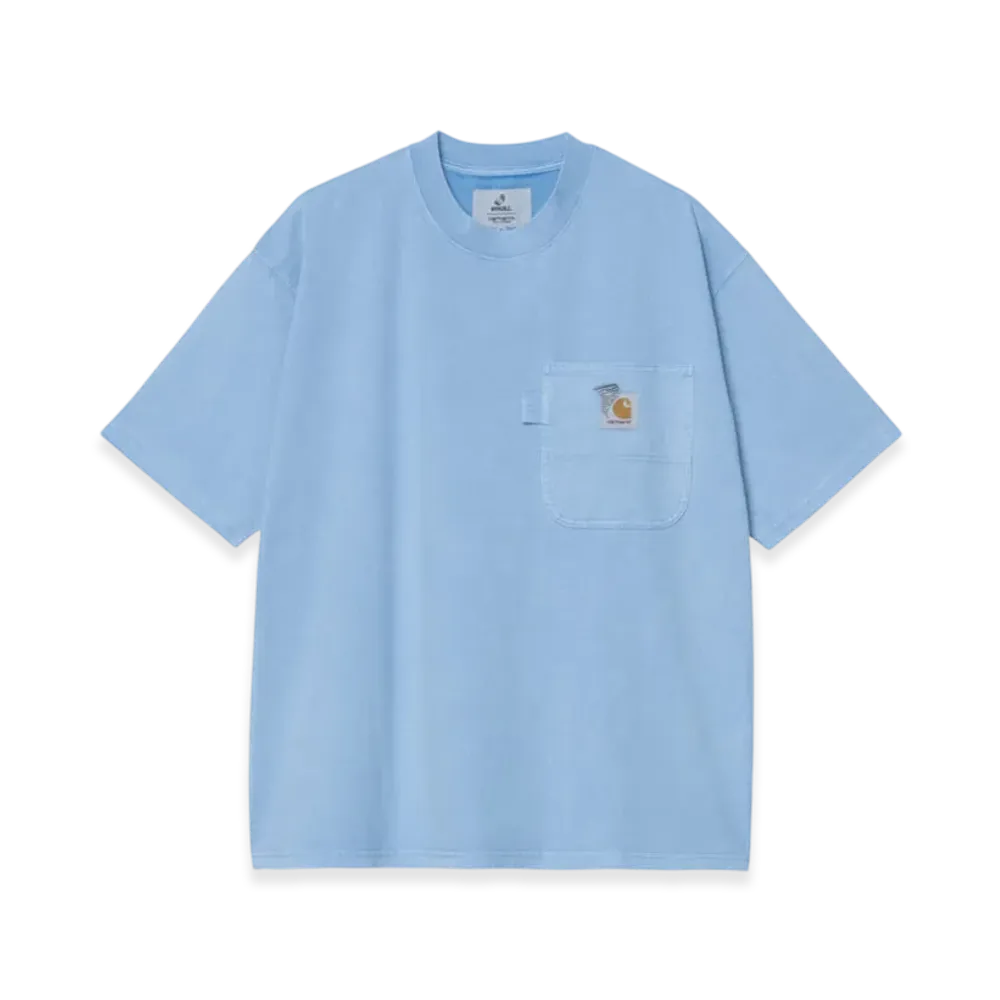 Carhartt WIP Invincible S/S Pigment Dyed T-Shirt "Piscine Pigment (Garment Dyed)"
